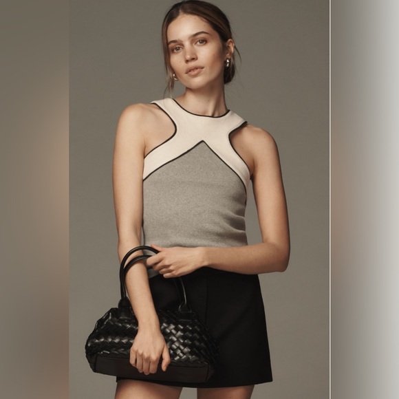 Anthropologie Tops - Maeve Sleeveless Halter Tank NEW